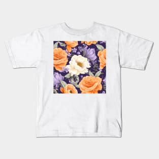 Wedding Flowers Pattern 5 Kids T-Shirt